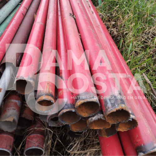 Tubo de Bombeiro de Ferro 4" 4mm - Imagem 2