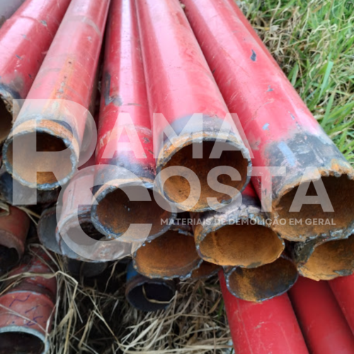Tubo de Bombeiro de Ferro 4" 4mm - Imagem 3