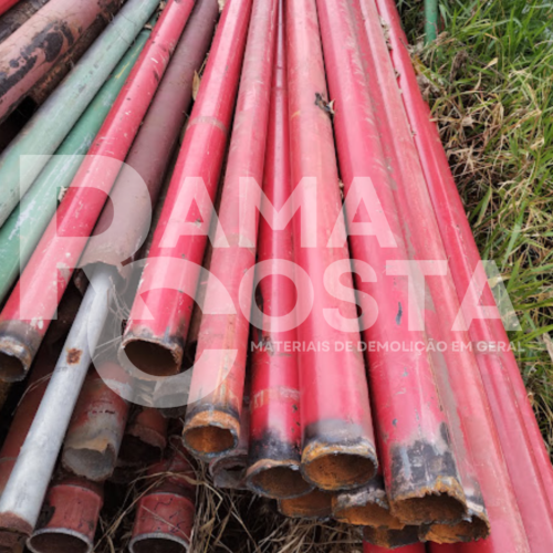 Tubo de Bombeiro de Ferro 4" 4mm - Imagem 4