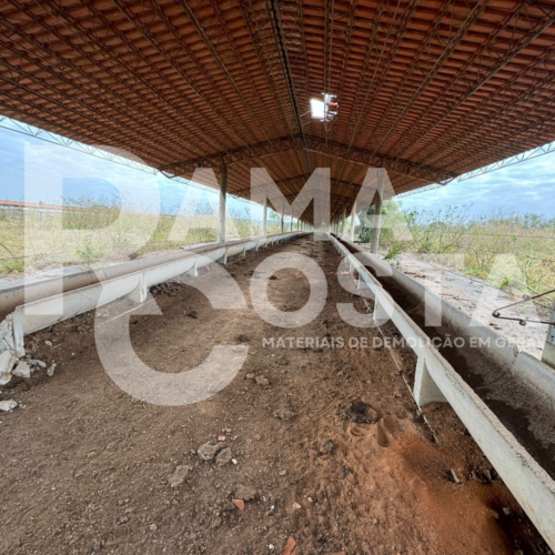 Galpão metálico 10m x 300m ( tesouras e terçamento ) - Imagem 2
