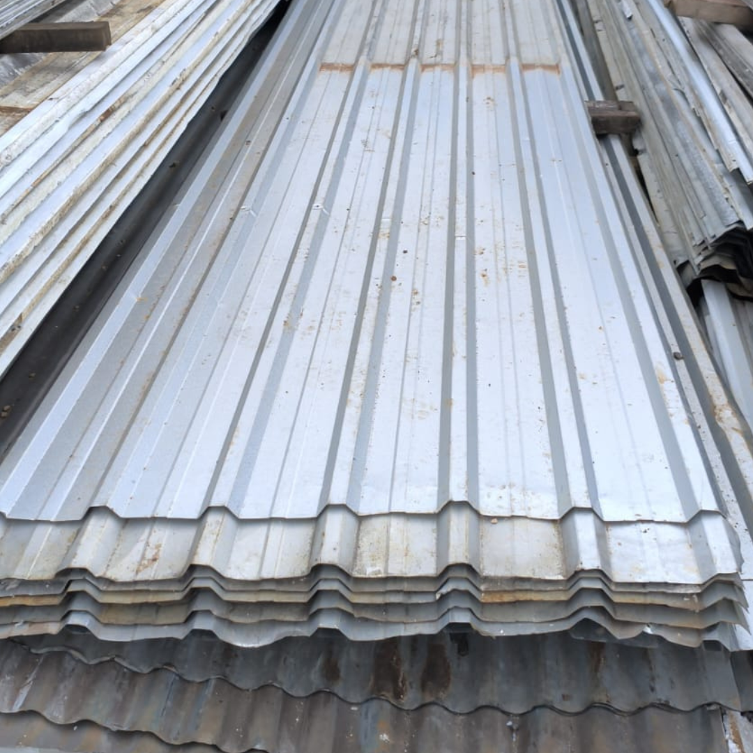 Telha de Zinco Usado 1m de Largura