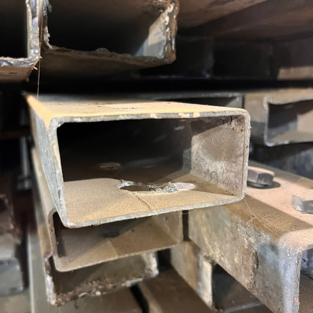 Tubo 80x40 Galvanizado Usado