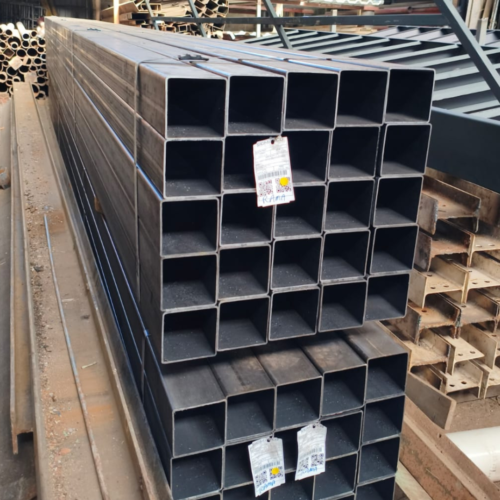 Tubo 100x100mm 2,65mm 6m Novo