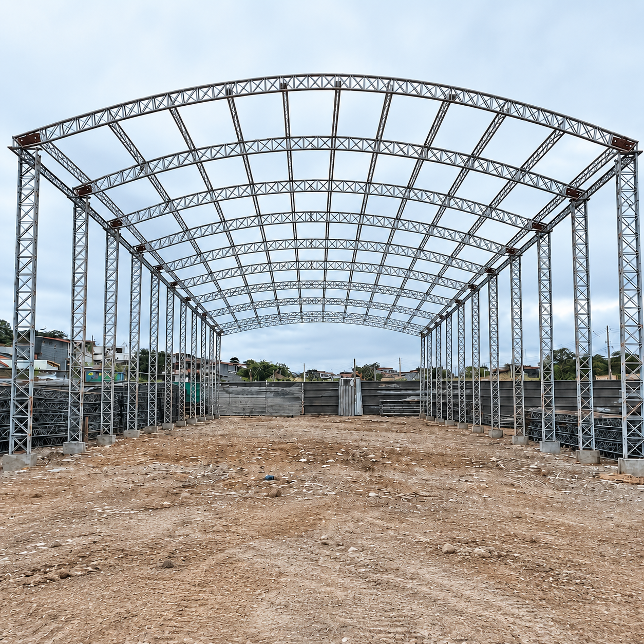 Galpão em Arco 20x80m Usado